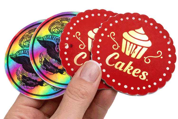Custom Holographic Stickers