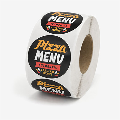 Custom Round Roll Labels