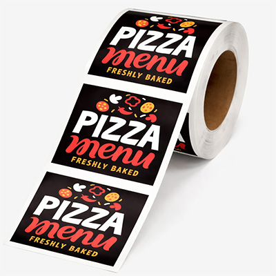 Custom Square Roll Labels